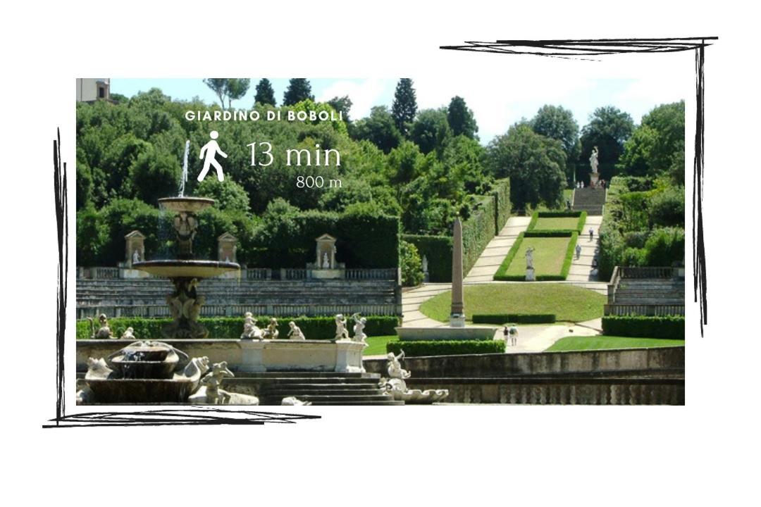 フィレンツェElegante Casa Ai Piedi Di Piazzale Michelangeloアパートメント エクステリア 写真